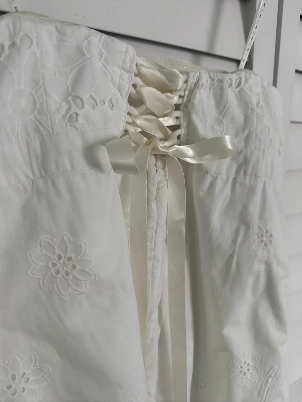 Lilly Pulitzer white eyelet strapless dress - Picture 9 of 13
